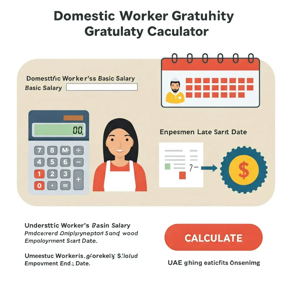 How to Use Domestic Worker Gratuity Calculator UAE 1